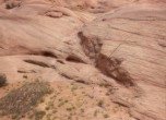 Slick Rocks -- Blasted section of Slick Rocks. Lamont Crabtree Photo